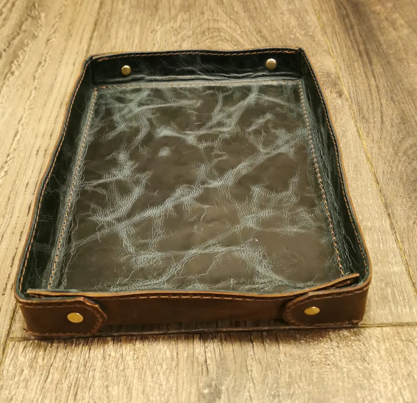 Retreat Clothing Handmade Leather Valet Tray