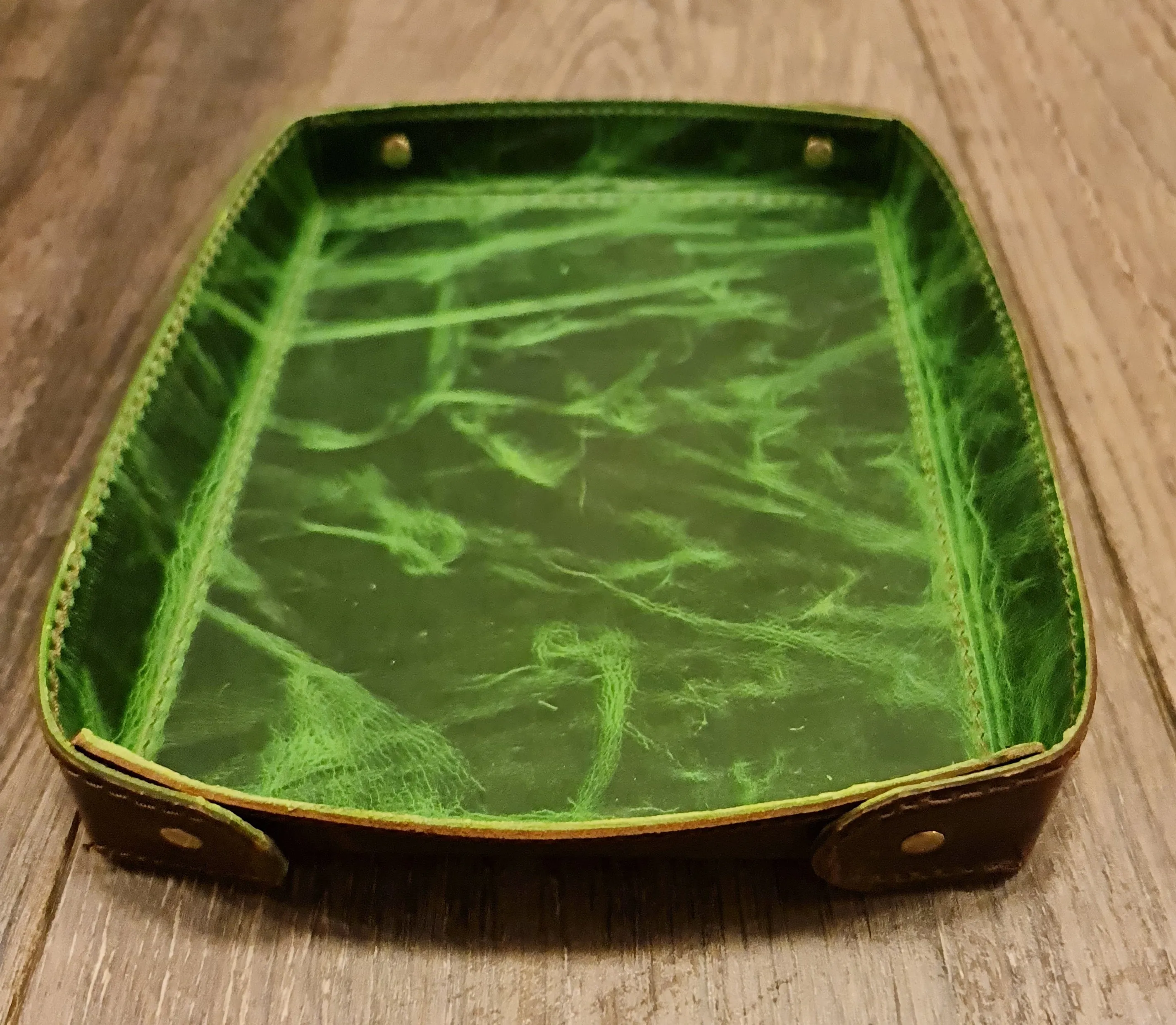 Retreat Clothing Handmade Leather Valet Tray