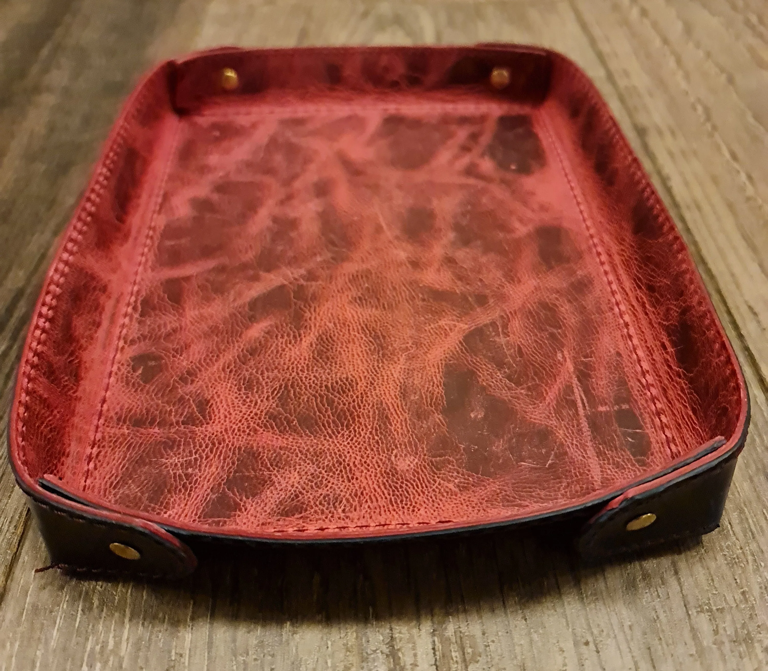 Retreat Clothing Handmade Leather Valet Tray