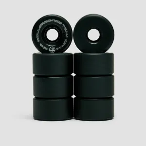 Rollerbones Team Logo 101a Quad Wheels x8 Black 57mm