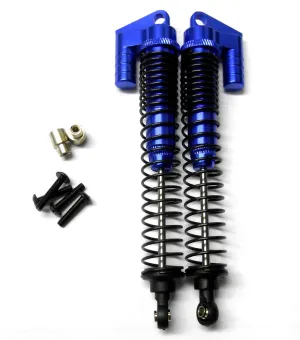 S180007NB 1/10 Scale RC Alloy Adjustable Shock Absorber Damper 2 Navy Blue 120mm