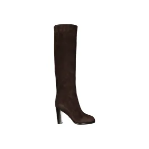 SERGIO ROSSI Elegant Leather Ankle Boots