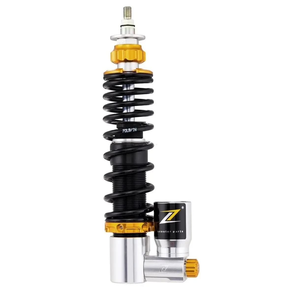 Shock Absorber ZELIONI Front Silver | Vespa Primavera/ Sprint 50-150cc ('17-)