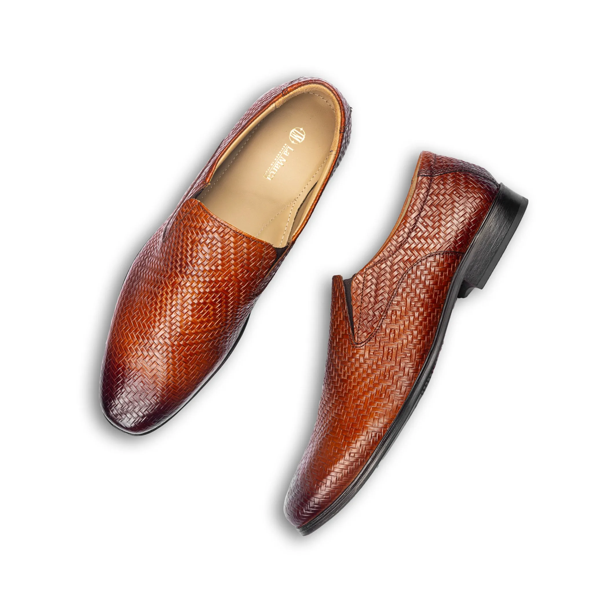Siena Int. Woven Slipon (Cognac)
