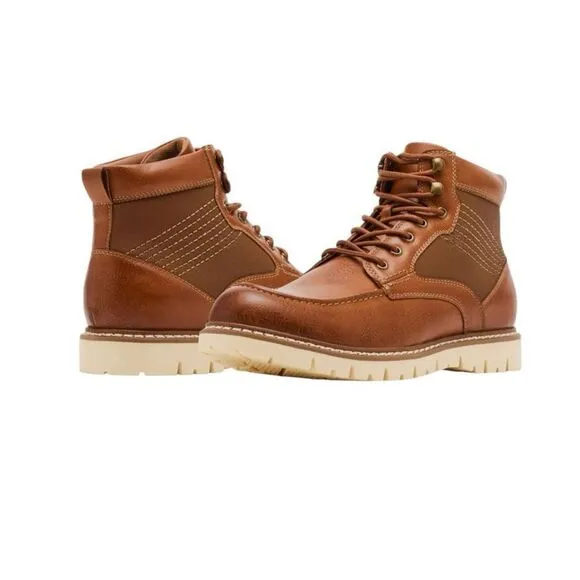Steve Madden Men's Bleeker Boot Color Cognac Size 9