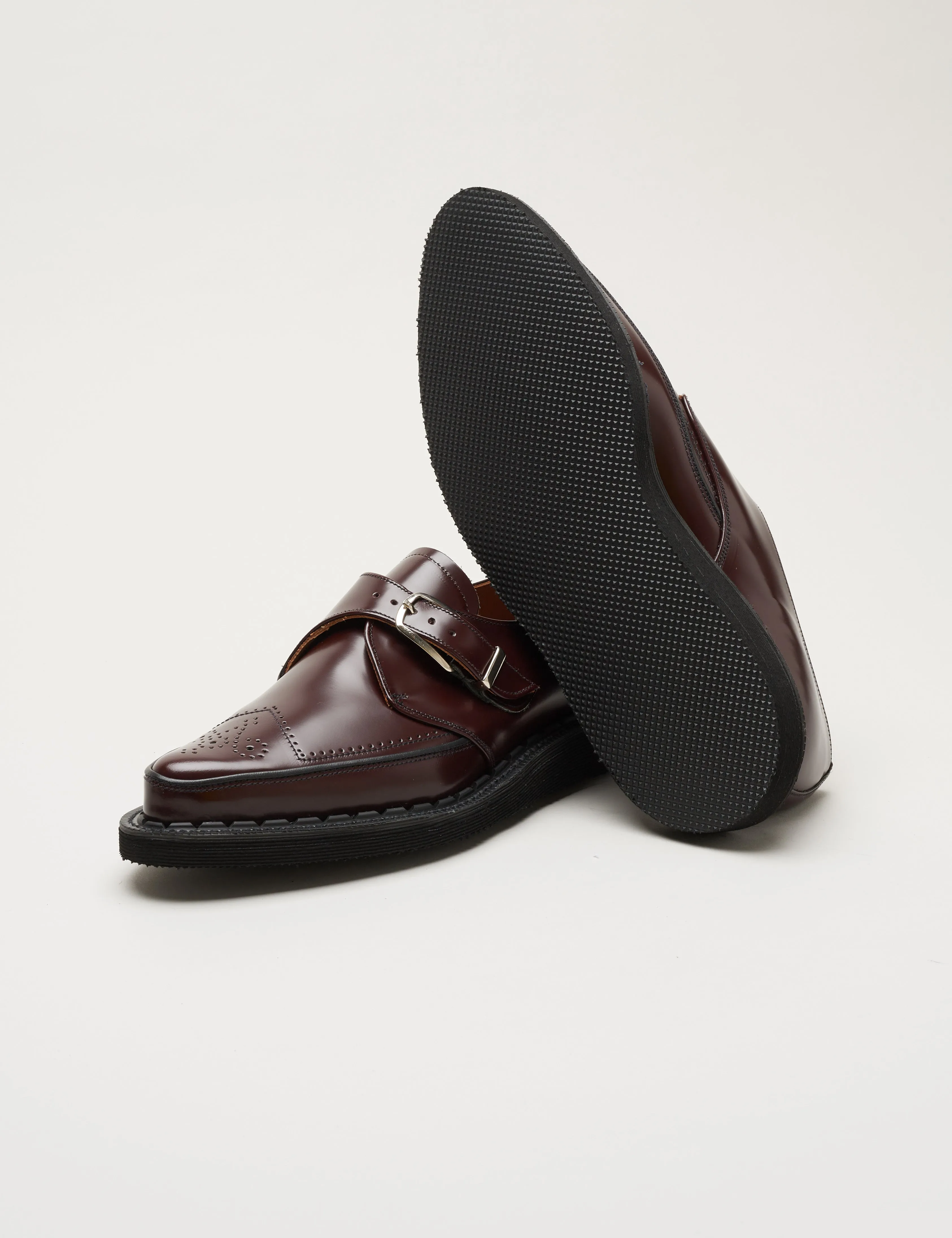 Strummer Monk Oxblood
