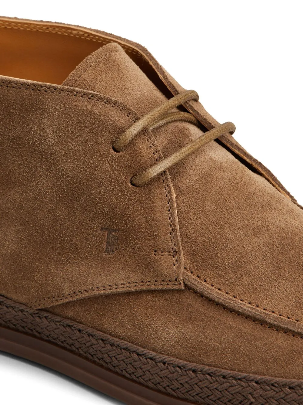 Suede leather ankle boots