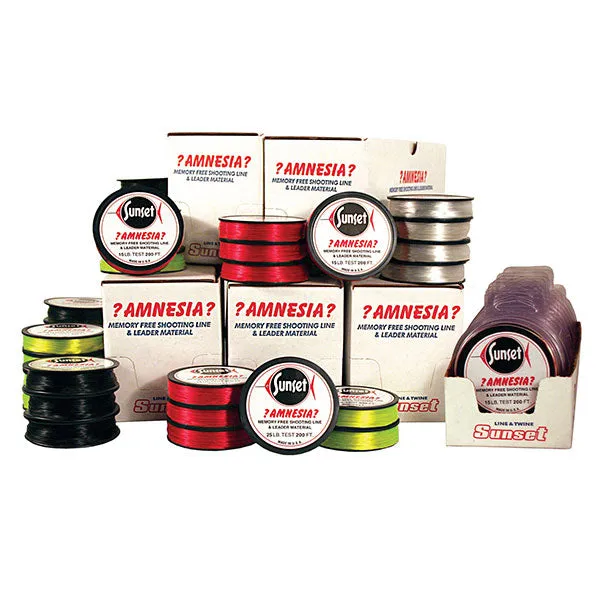 Sunset Amnesia Memory Free Monofilament Trace | 8lb / 3.6kg 100m
