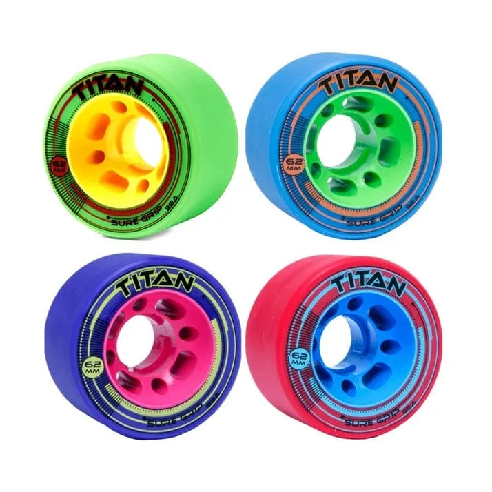 SURE-GRIP TITAN WHEELS - 4 PACK