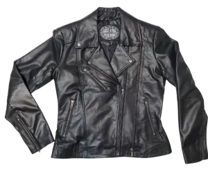 The "Jett" Ladies Leather Jacket