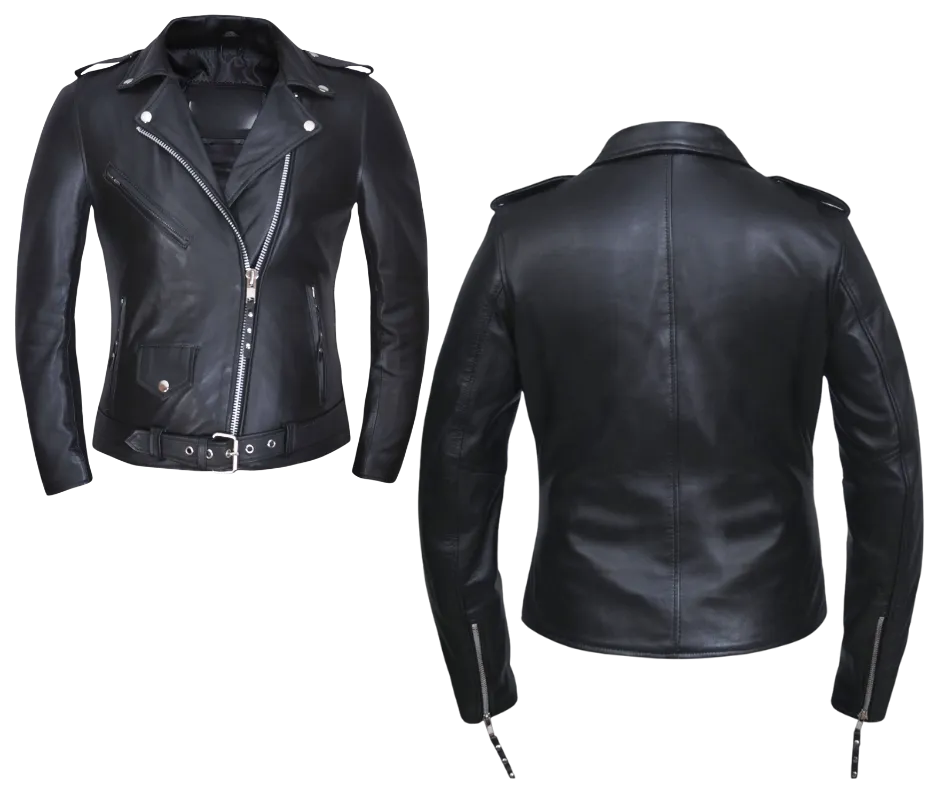 The "Runaways" Leather Ladies MC Jacket