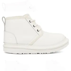 Ugg Neumel ll Kids &amp; Women Boots White Sherpa Sheepskin Lined Lace Up Tie Shoes