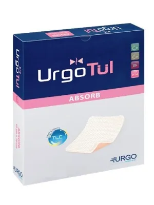 Urgotul Absorb Non Adhesive Technology Lipido Colloid Dressings 6cm x 6cm