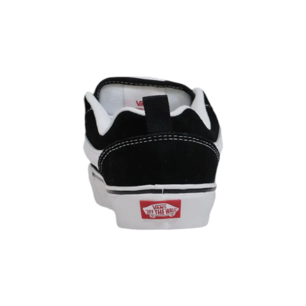 Vans Black And White Leather Sneaker