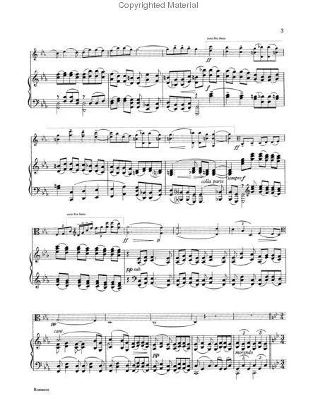 Vaughan Williams, Romance for Viola and Piano (Oxford)