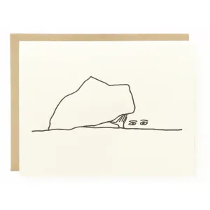 where you been? under a rock card