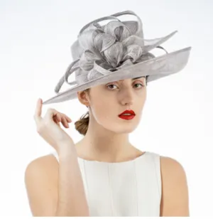 wide upswept ~ silver