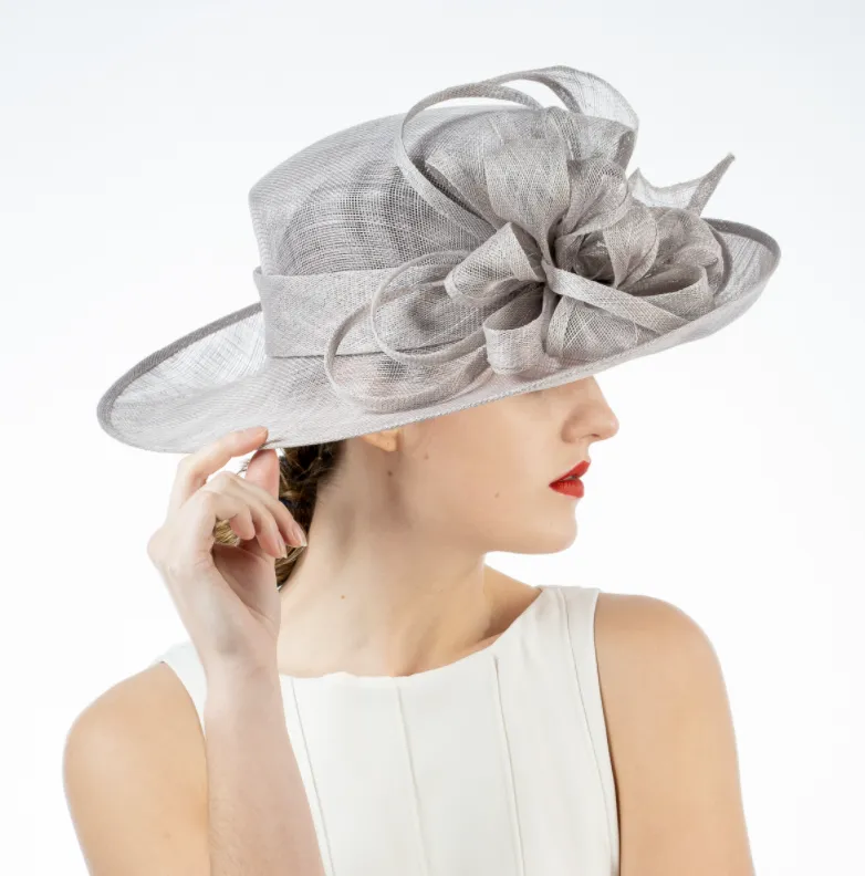 wide upswept ~ silver