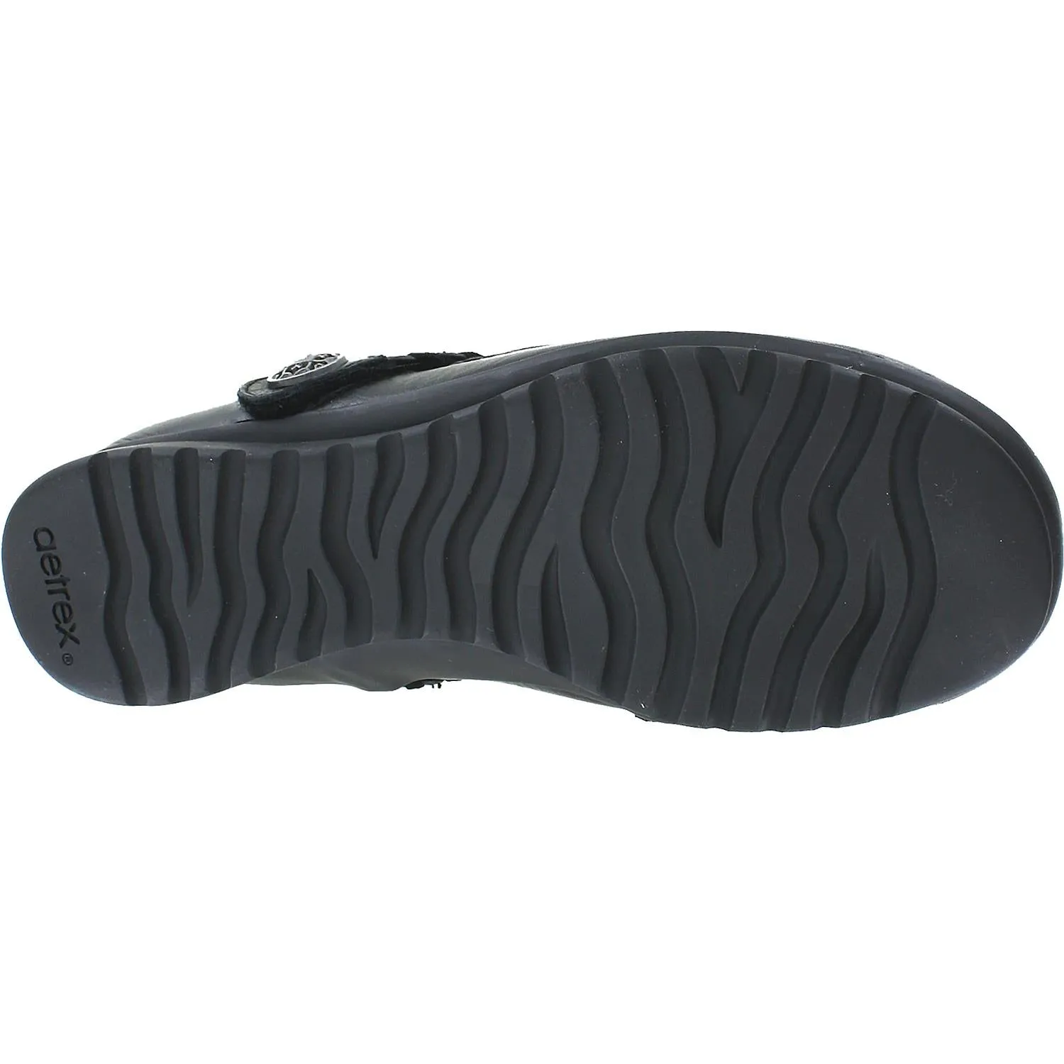 Women's Aetrex Ada Black Leather