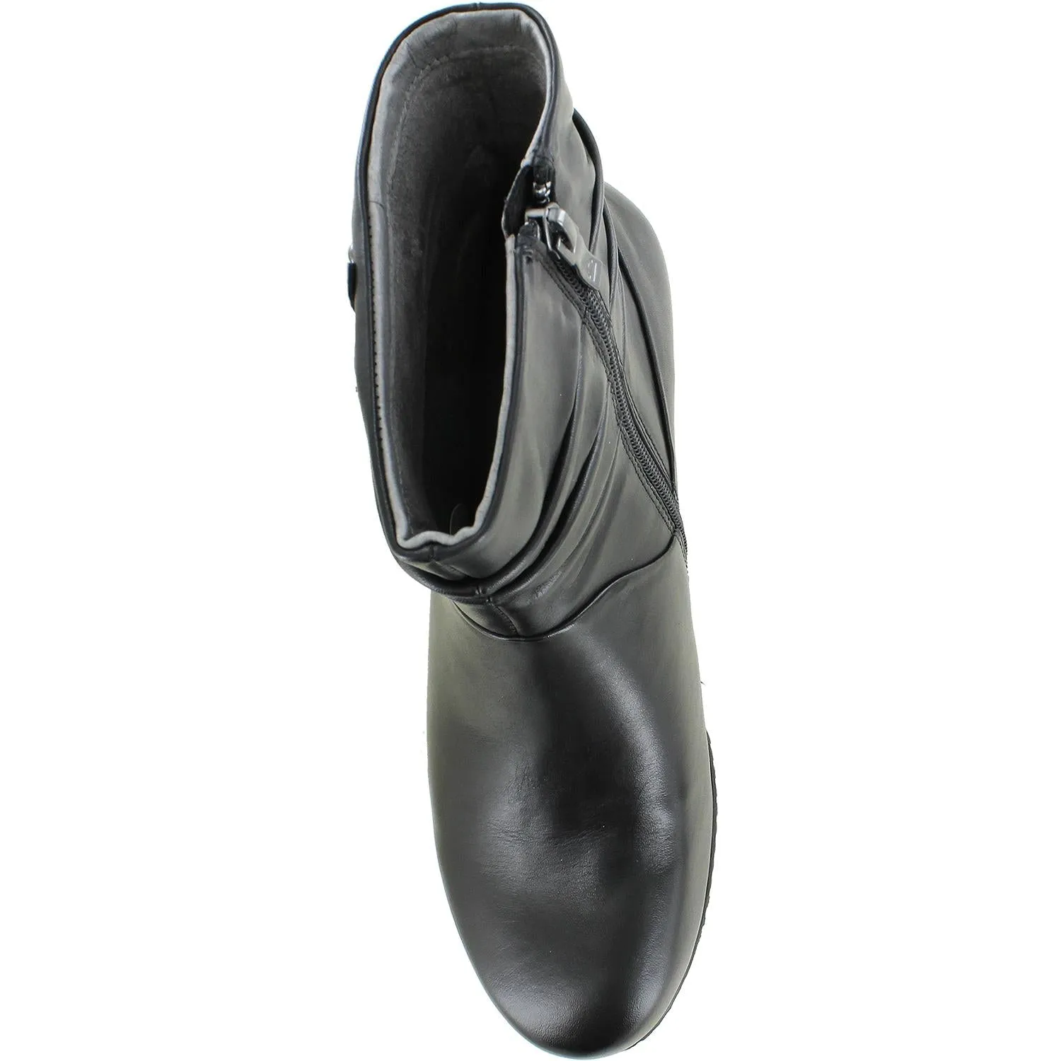 Women's Earth Winnipeg Black Leather