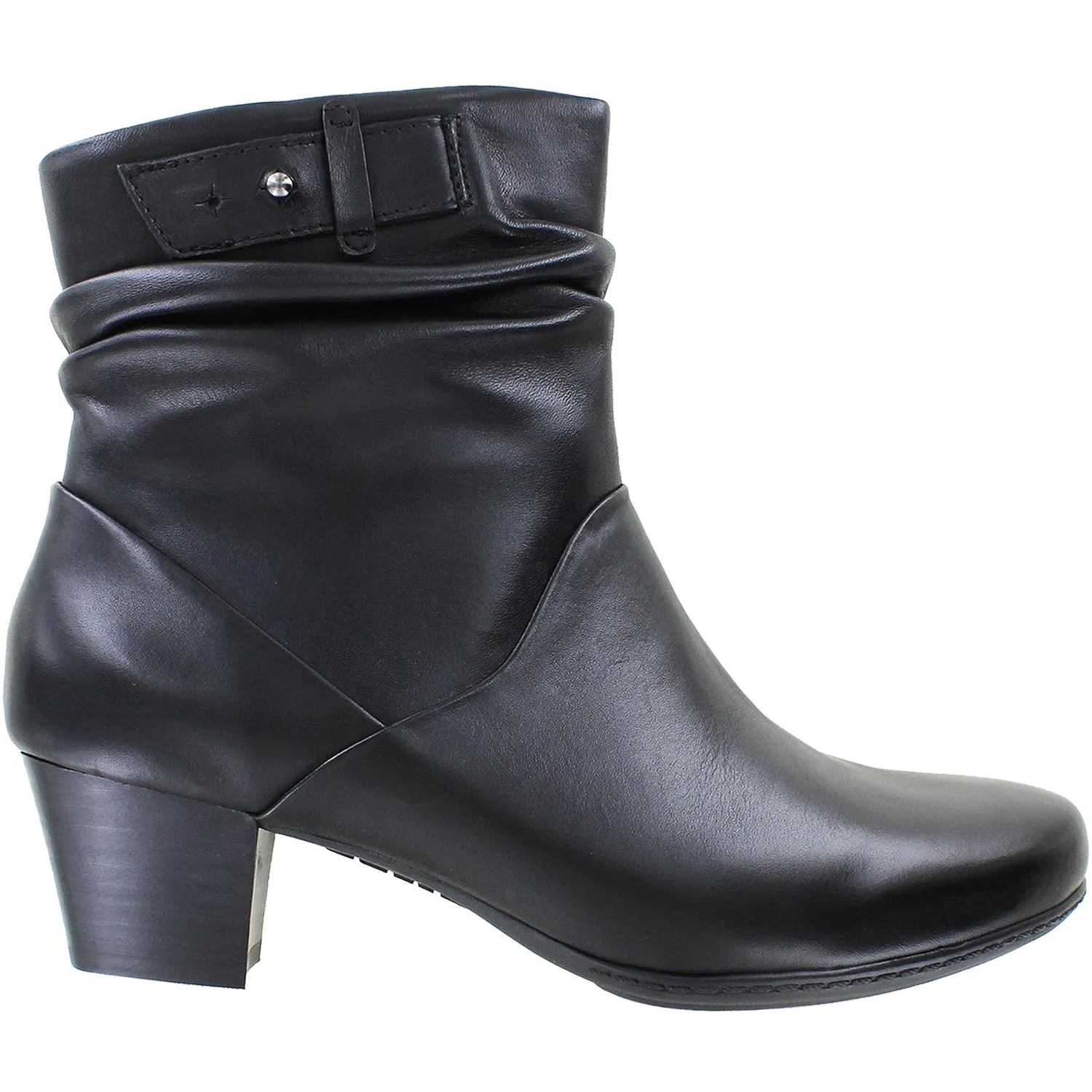 Women's Earth Winnipeg Black Leather