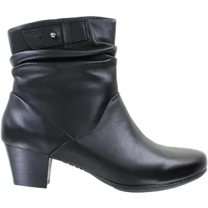 Women's Earth Winnipeg Black Leather