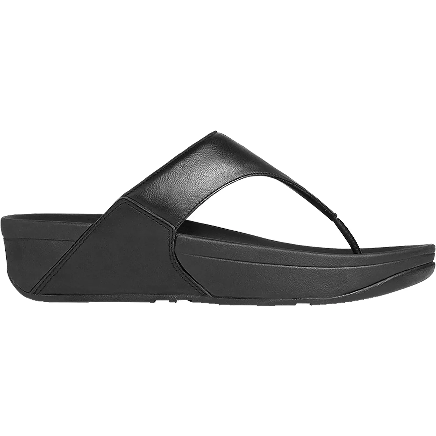Women's FitFlop Lulu Black Leather