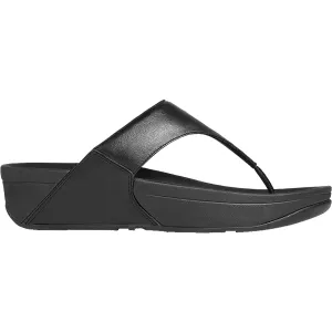 Women's FitFlop Lulu Black Leather