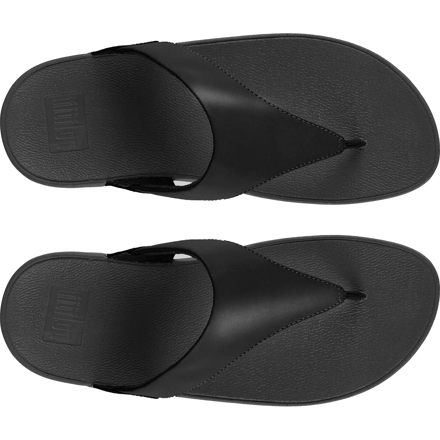Women's FitFlop Lulu Black Leather