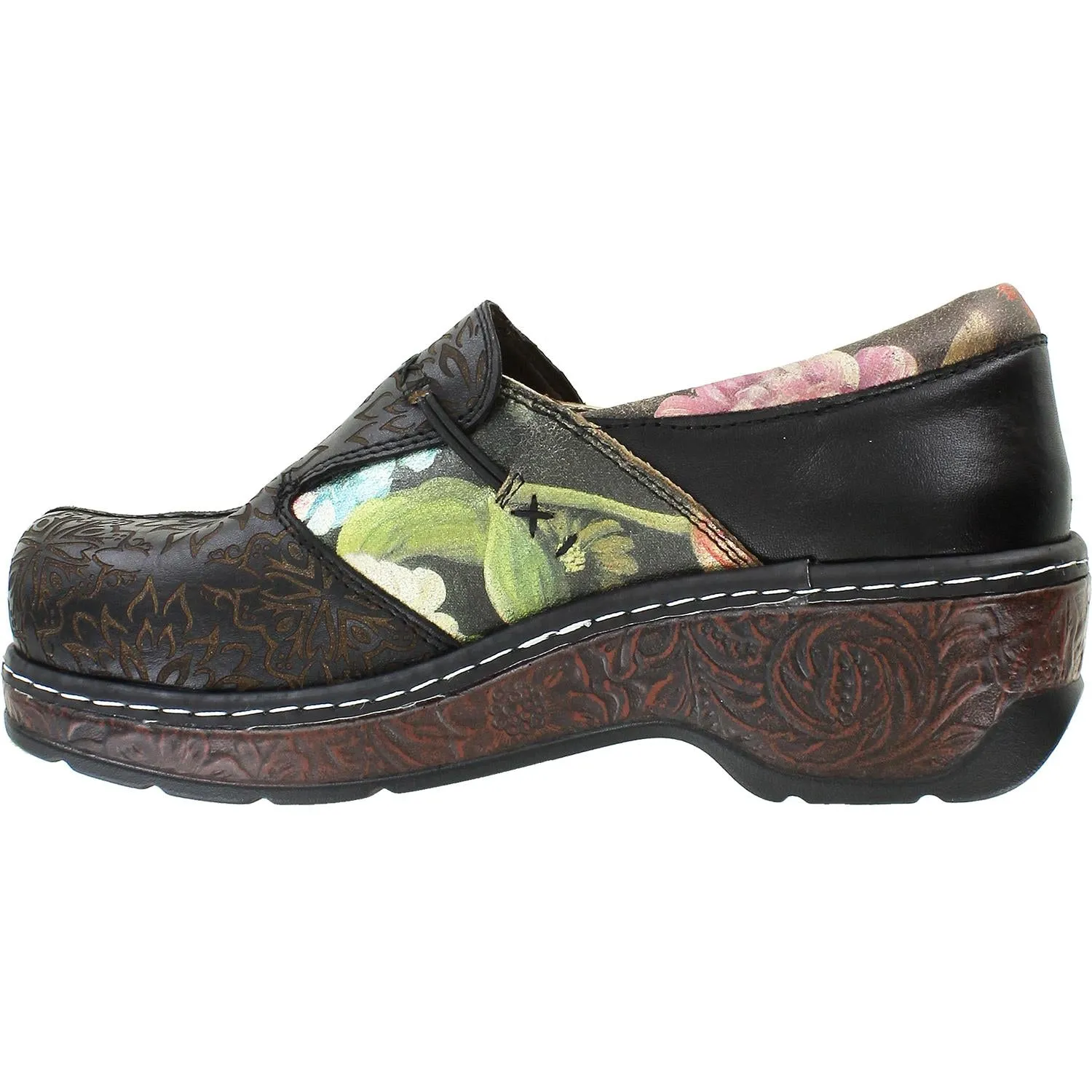 Women's L'Artiste by Spring Step Flames Black Leather