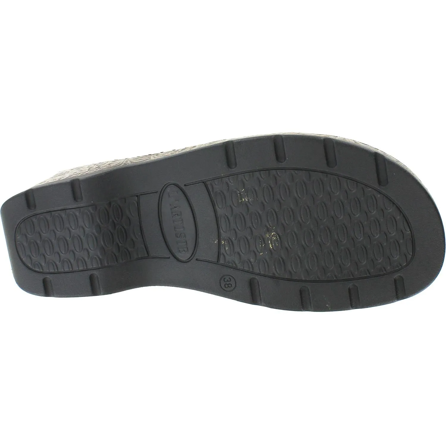 Women's L'Artiste by Spring Step Flames Black Leather