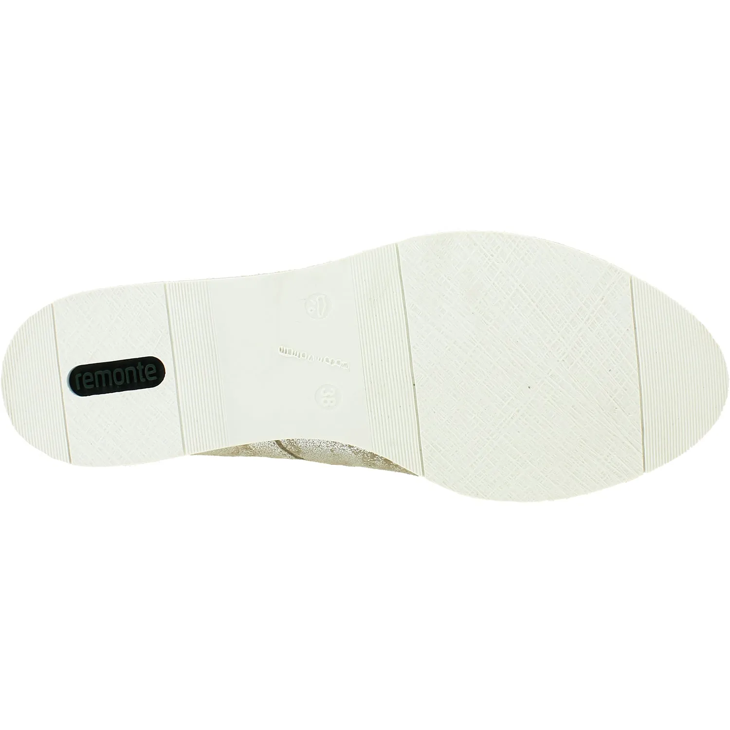 Women's Remonte R0400-60 Kennya 00 Beige/Silver Leather