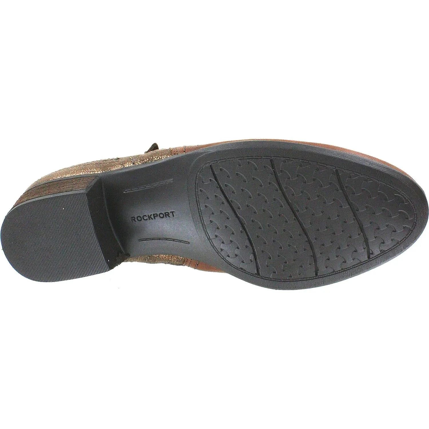 Women's Rockport Cobb Hill Oliana Ankle Bootie Brown Leather
