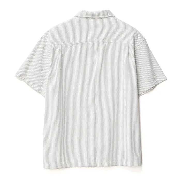 XLARGE 91 OXFORD SS SHIRT TRUE WHITE BLACK
